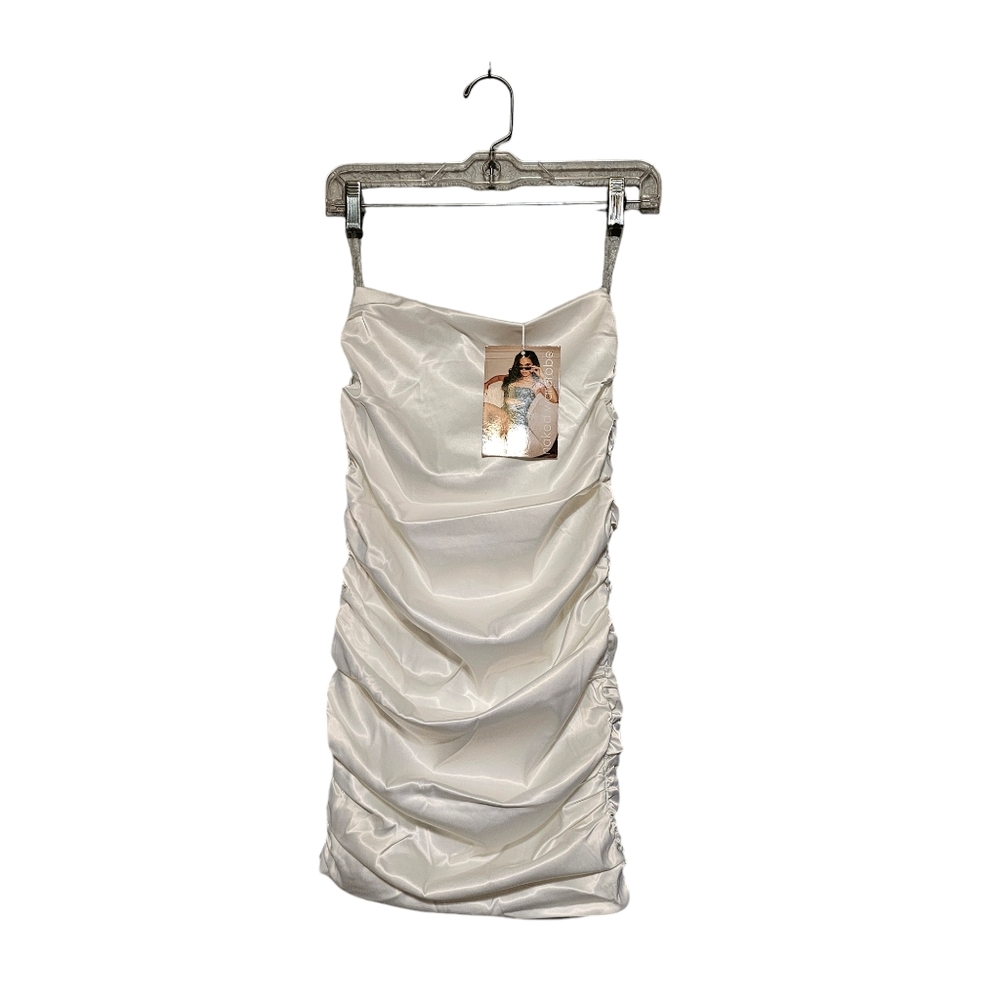 Naked Wardrobe Dress Size Small White Wedding Bachelorette Sexy Statement Piece